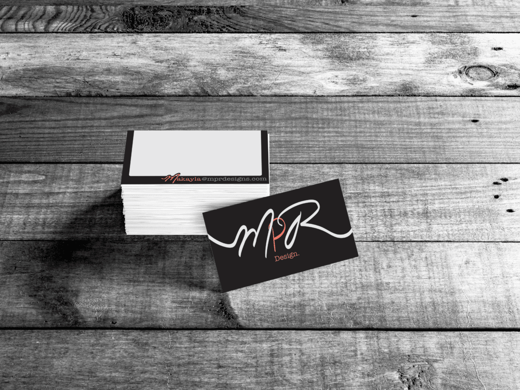 MPR Designs custom business card design
