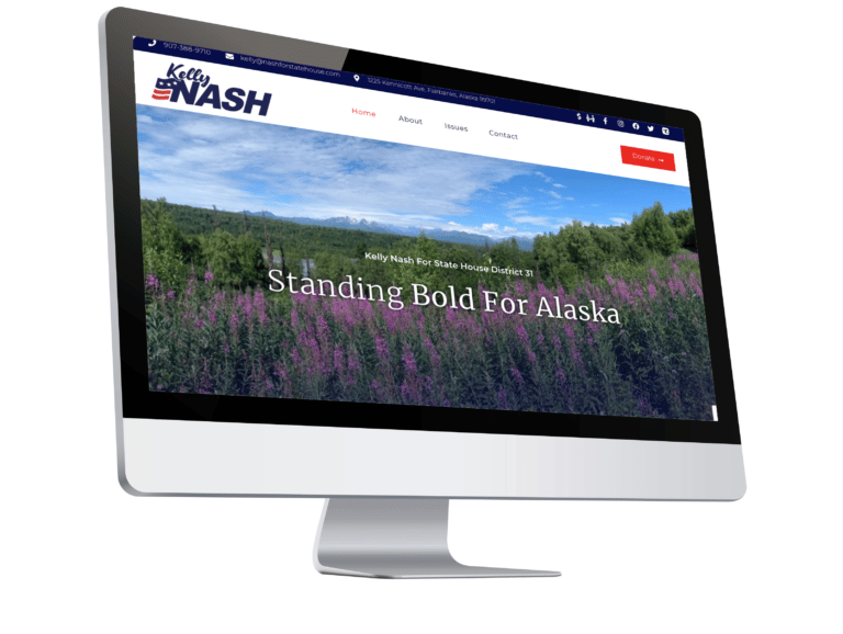 Website Preview of Nash for State House