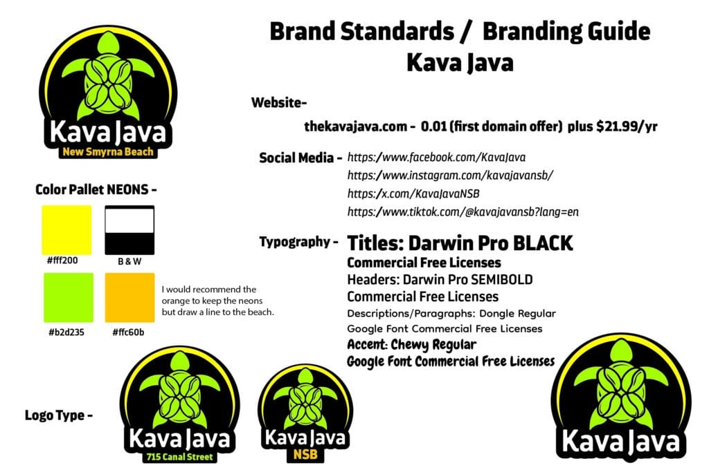 Kava java NSB Branding Kit